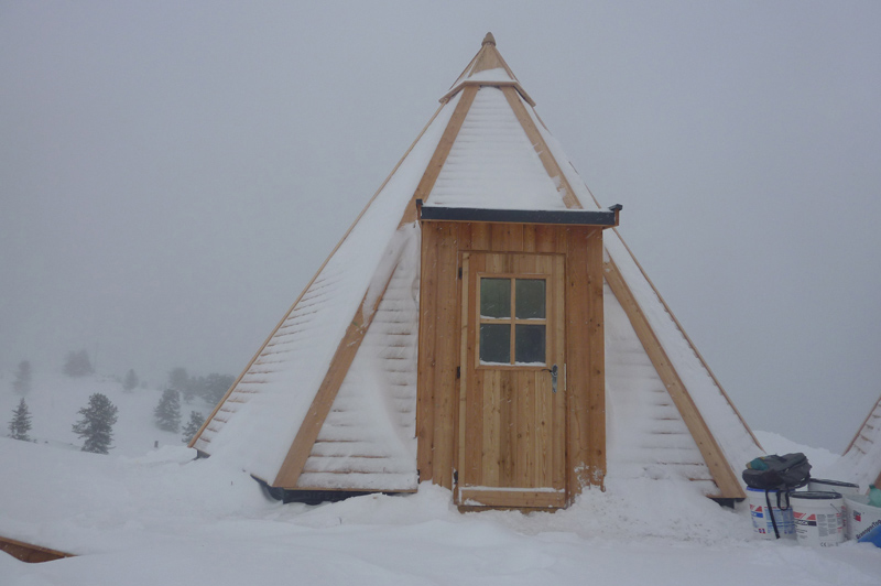 Bauvorhaben Tipis Zillertal Arena