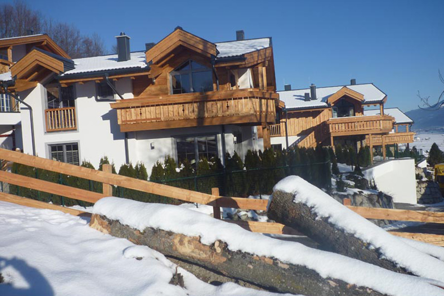 Bauvorhaben Feriendorf Walchen