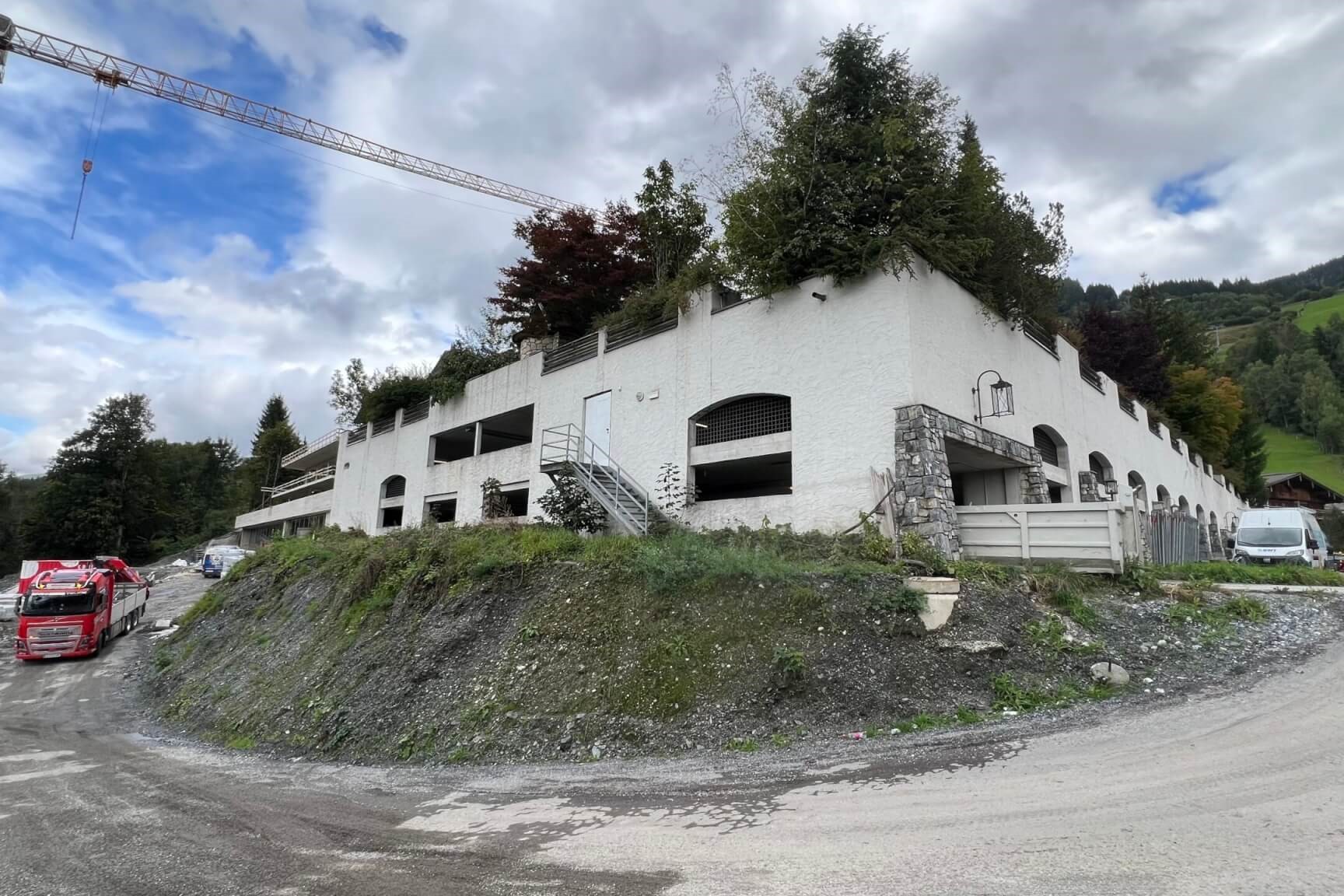 Bauvorhaben Mitarbeiterhaus Oberforsthof
