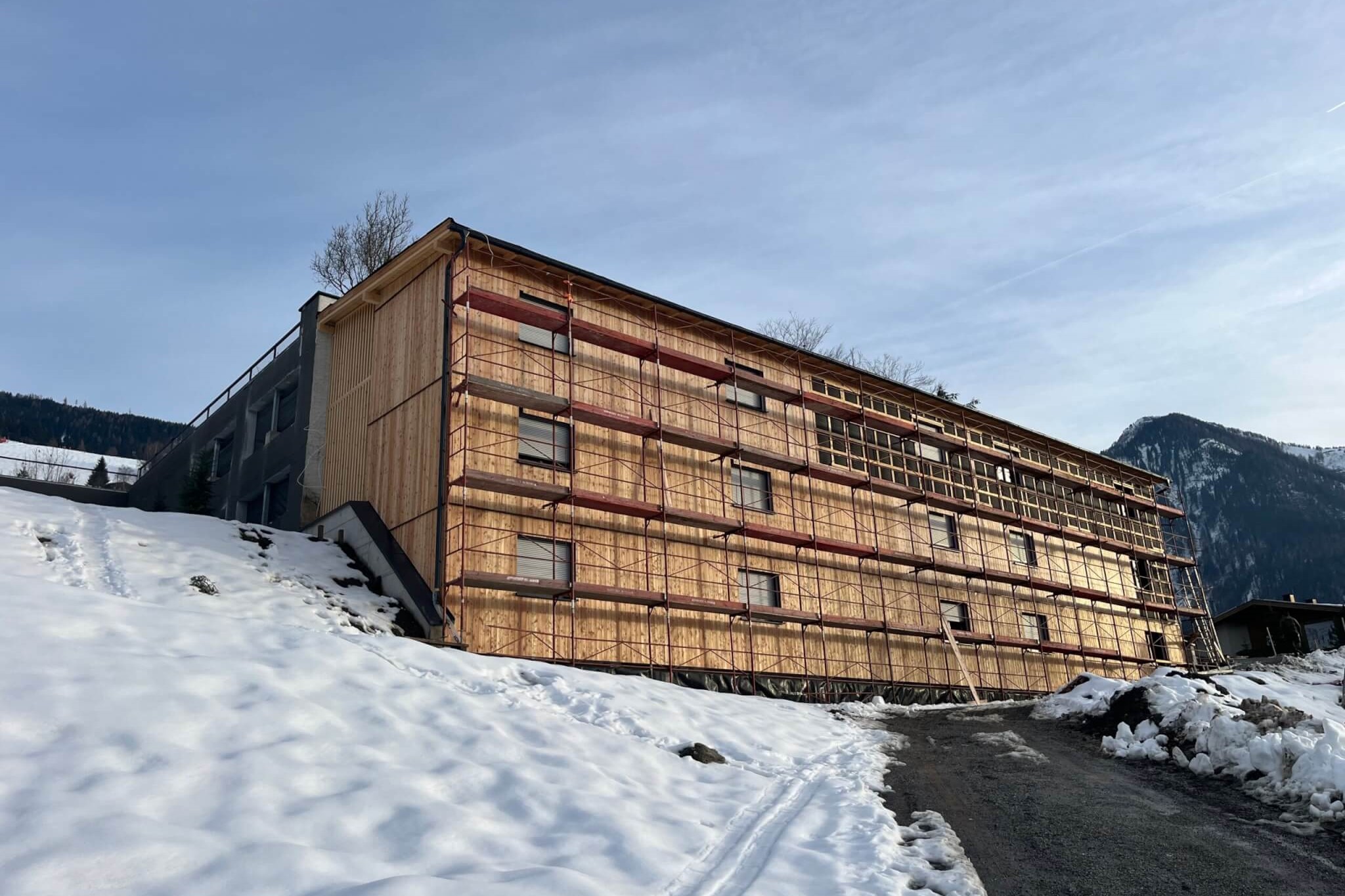 Bauvorhaben Mitarbeiterhaus Oberforsthof