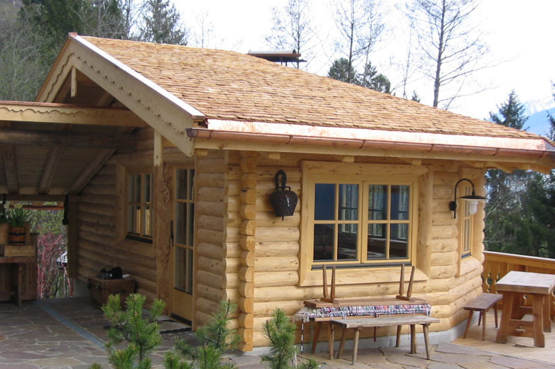 Bauvorhaben Blockhütte Memmel