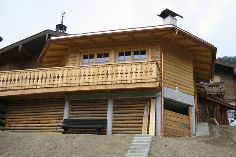 Bauvorhaben Blockhütte Memmel