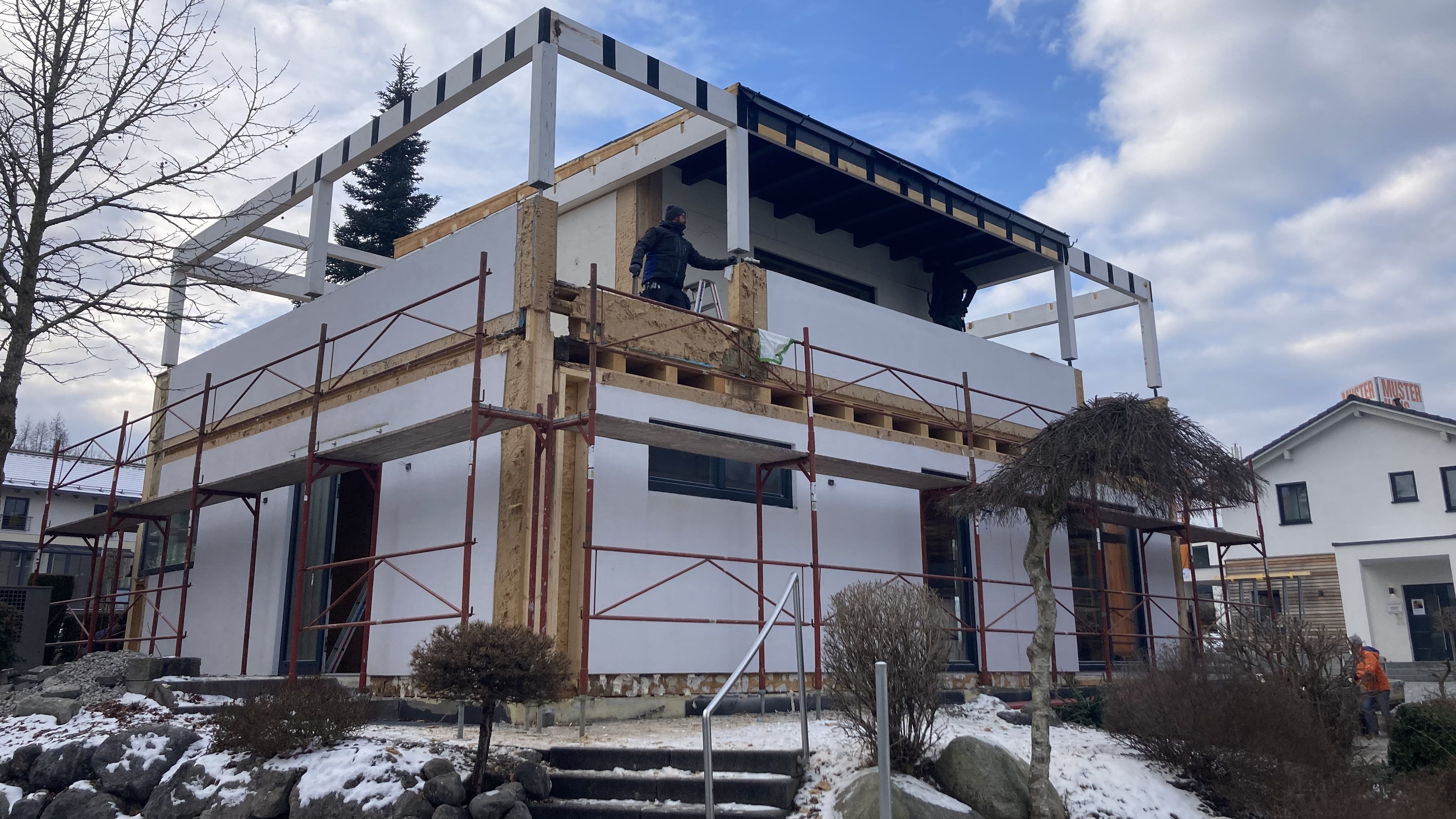 Bauvorhaben Musterhaus