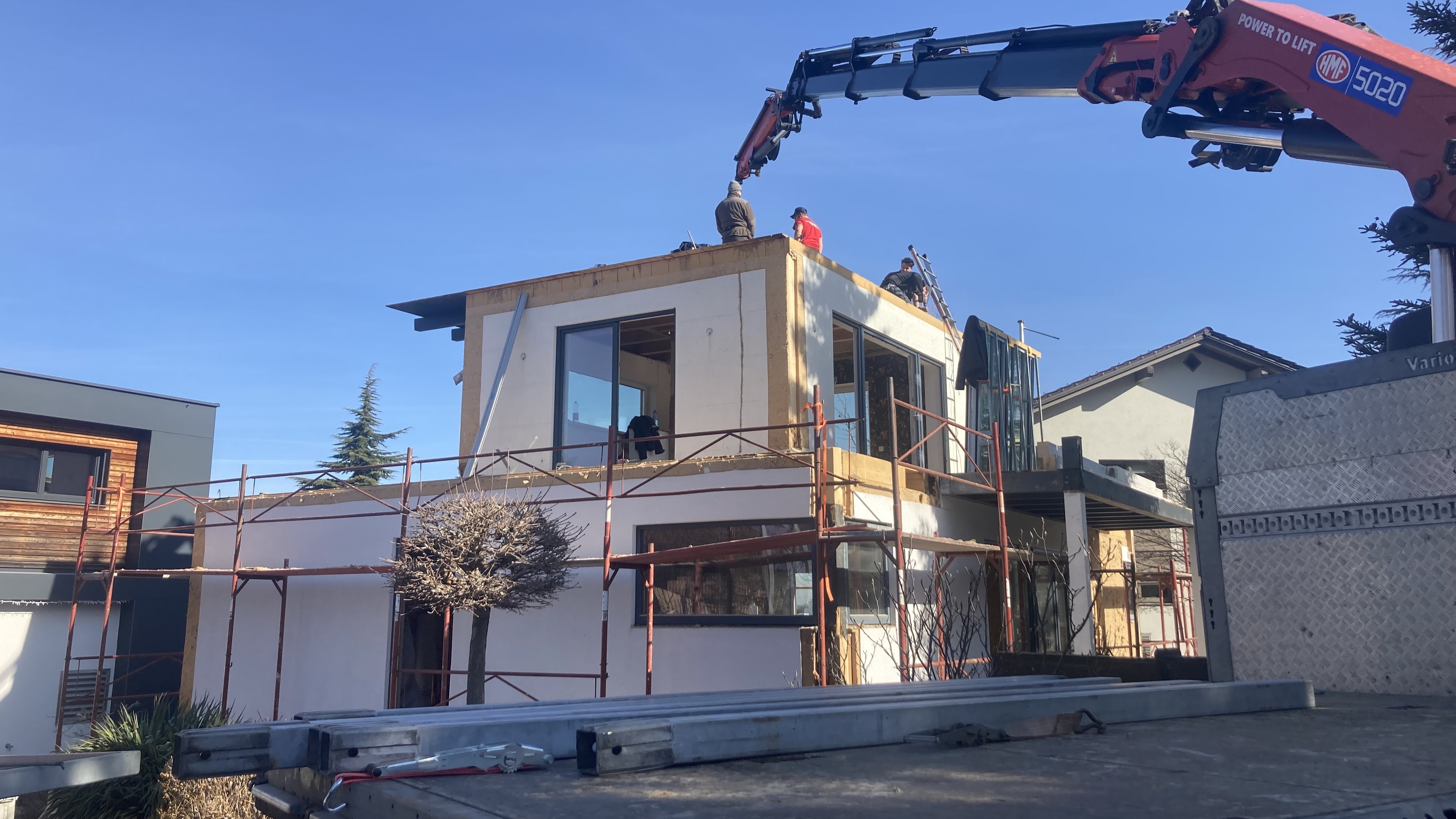 Bauvorhaben Musterhaus